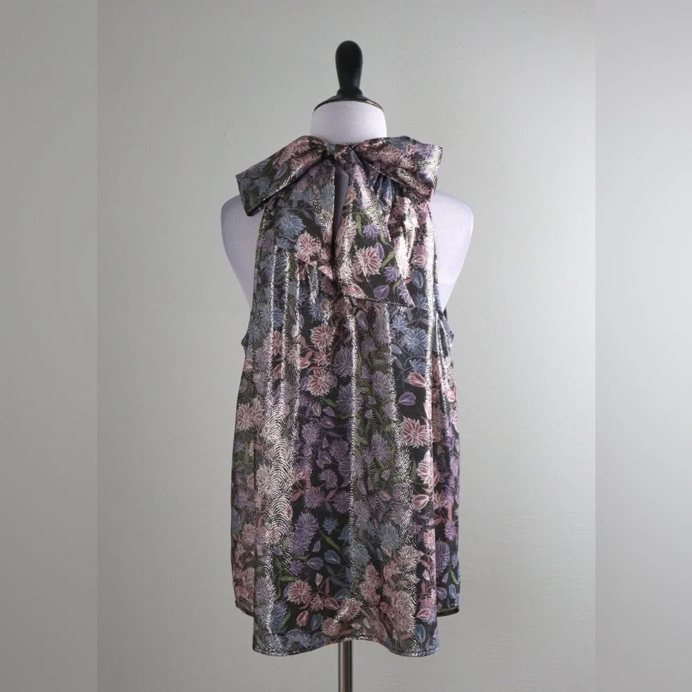 J.Crew Collection Metallic Jacquard Chiffon, Medium
